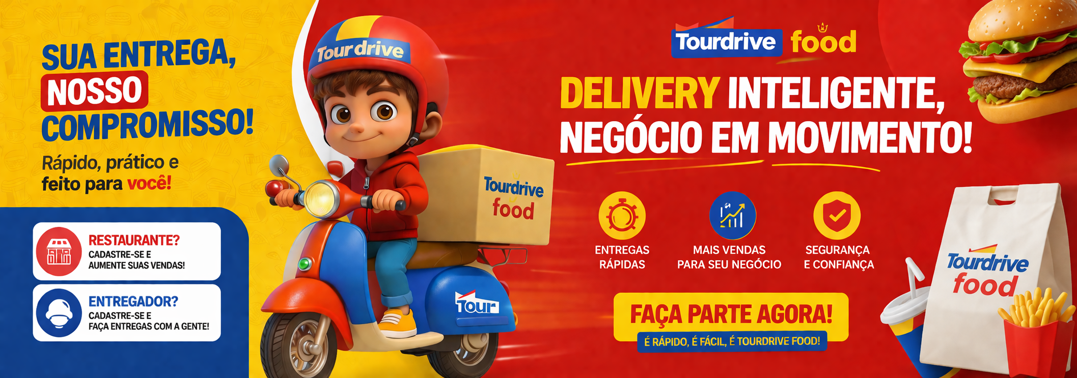 Banner principal Tourdrive food